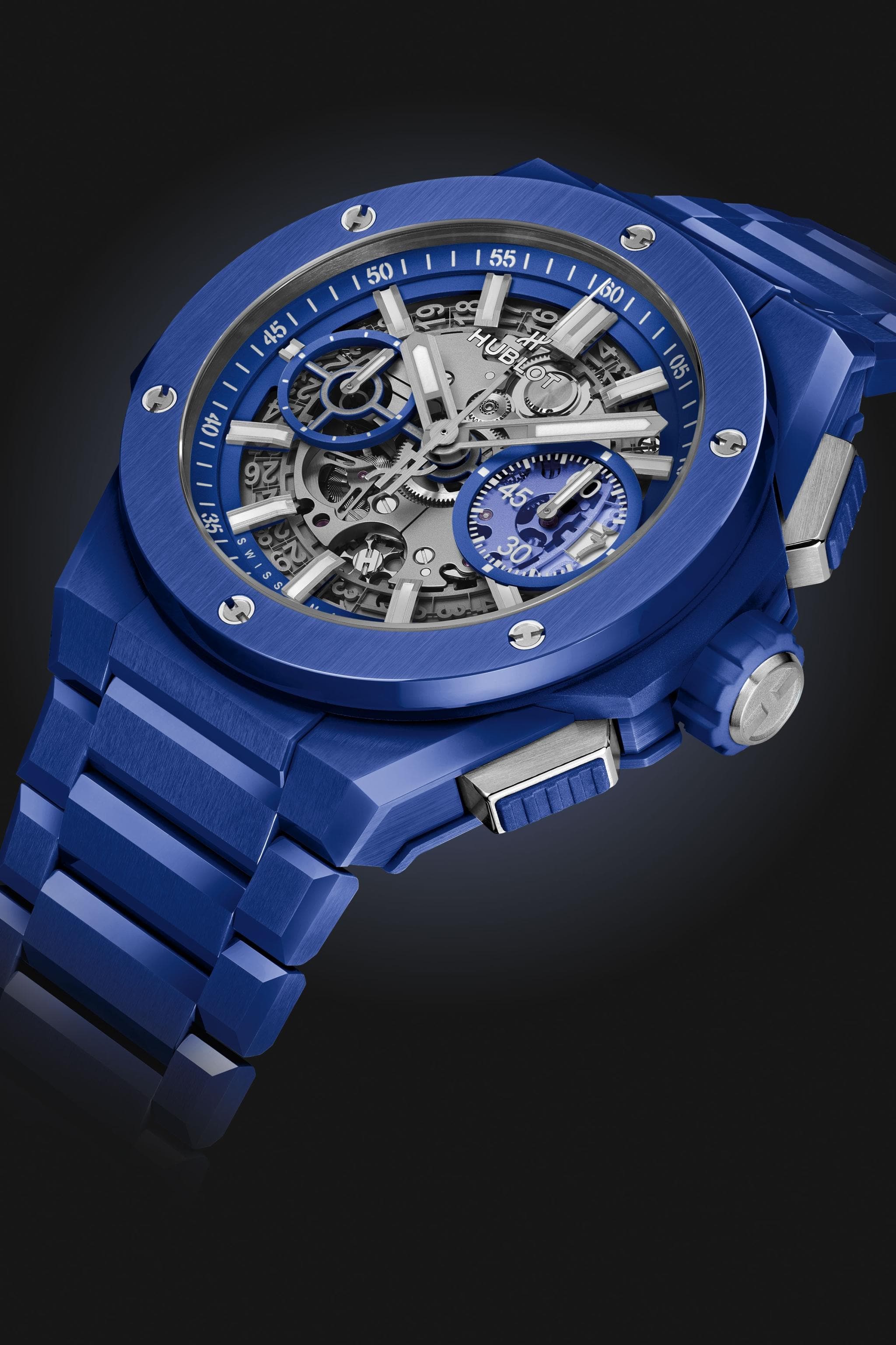 Big Bang Integrated Blue Indigo Ceramic 42 mm | Hublot US