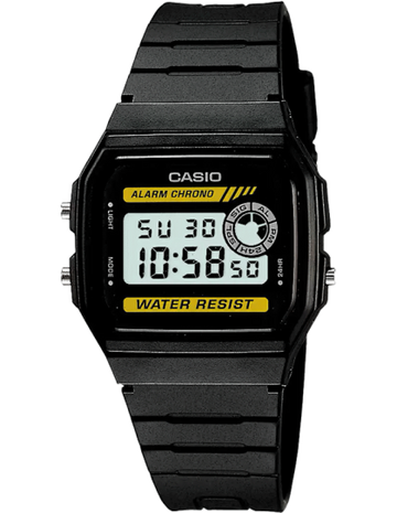 YOUTH F-94WA-9DG - D053 Black Digital - Unisex Watch - Kamal Watch Company