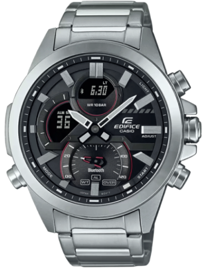 EDIFICE ECB-30D-1ADF - EX545 Silver Bluetooth Connect - Men's Watch - Kamal Watch Company