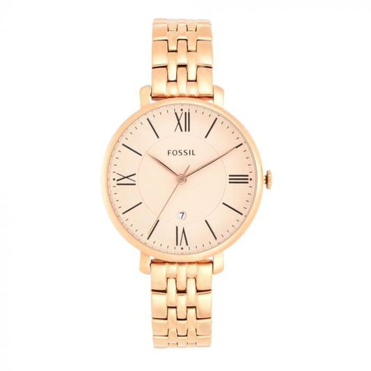 Jacqueline Rose-Tone Stainless Steel Watch-ES3435 - Kamal Watch Company