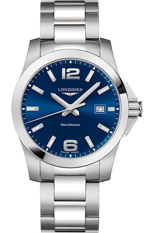 Longines Conquest Quartz 41 mm Men's Watch - Kamal Watch Company