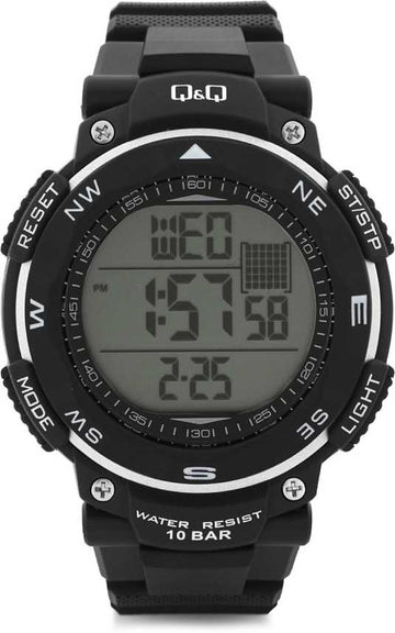 Q&Q White Dial  Digital Watch For Men - Kamal Watch Company