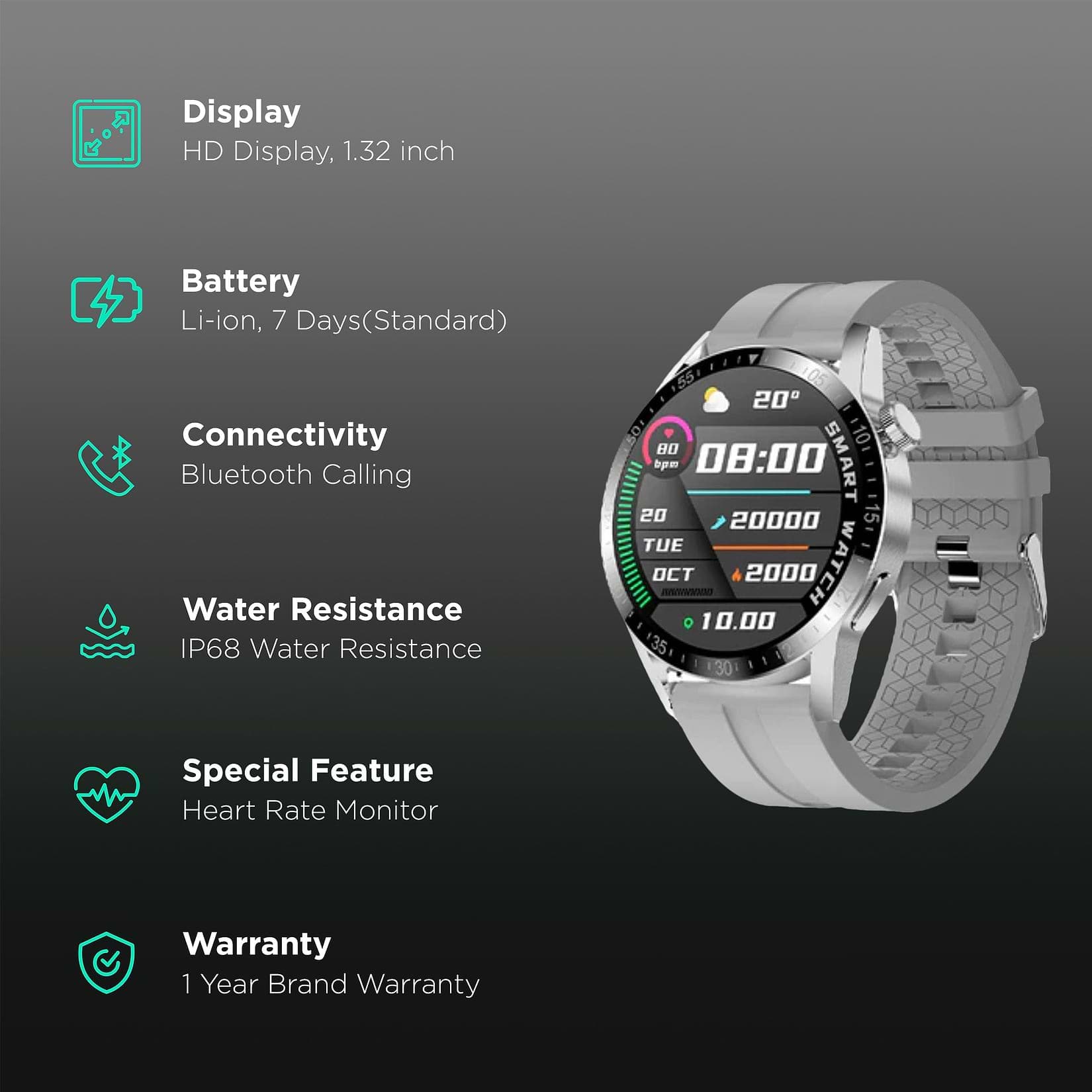 Jpantech best sale smartwatch ip68