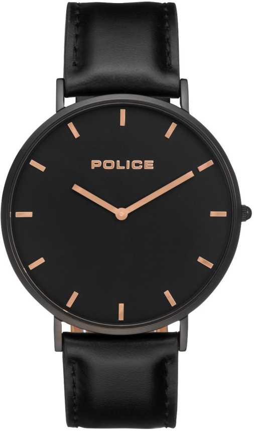 Police Sleek Black Dial Analog Men's Watch - Kamal Watch Company