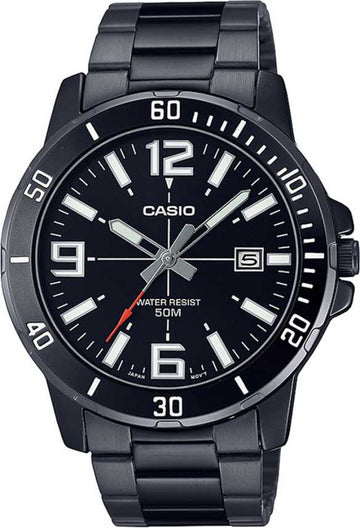 CASIO ENTICER MEN Black Analog - Men's Watch A1979 - Kamal Watch Company