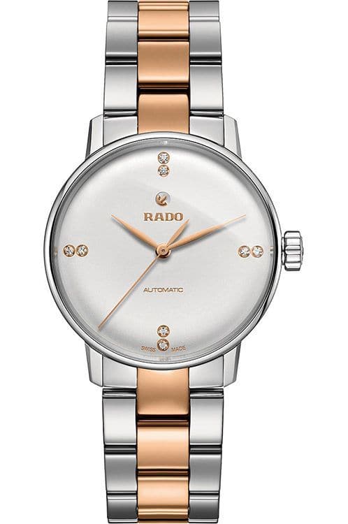 Rado Coupole Classic White Diamond Dial Women'S Watch