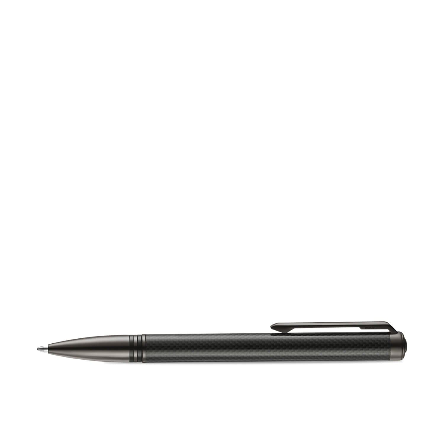 LAPIS BARD Contemporary Special Edition Torque Ballpoint Pen - Carbon Fibre with Gunmetal Trim WP31612 - Kamal Watch Company